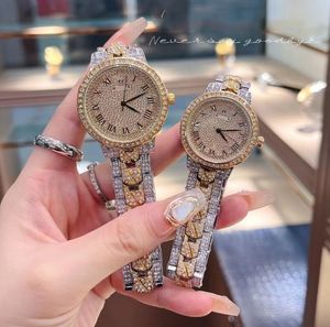 Montre montre de créateur Montres de luxe femmes modèles de couples de diamants matériaux de haute qualité en acier boîte-cadeau de Noël montre très bonne