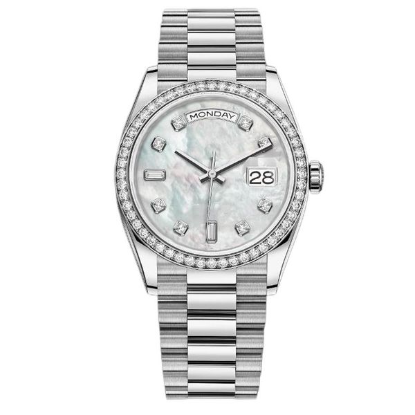 Montre Designer Montre Homme Montre Femme Montre Diamant Montre Femme Intelligente Montre Or Or Rose Diamant Calendrier Montre Acier Inoxydable Bracelet Multicolore Montre Mode