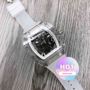 Kijk Fashion Men and Women Watches Mechanical Cool Pols Watches TV Factory Designer Mens Business Wine Barrel Full Hollow Fashion Trend Luminou v0d8 Nieuwe luxe