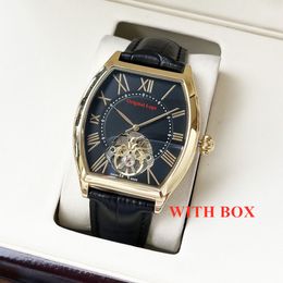 Hot Koop Montre Originele Malte Automatische Mechanische Horloges Heren Horloges Echte Lederen Bandjes 42mm Spiegel Kwaliteit Luxe Herenhorloge