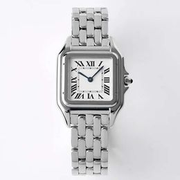 Horloge voor dames Designer horloge Vierkant Panthere Mode Quartz uurwerk Vierkante tank Dames Gouden Sier Horloges Montre De Luxe Business C318 1100ess