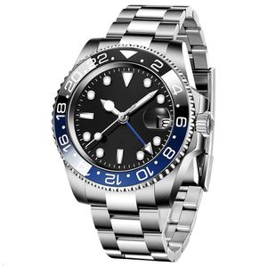 Horloge voor mannen aaa moissanite horloges automatisch mechanisch 8215 uurwerk horloge 904L armband lichtgevende saffier waterdichte sport modeontwerper polshorloges
