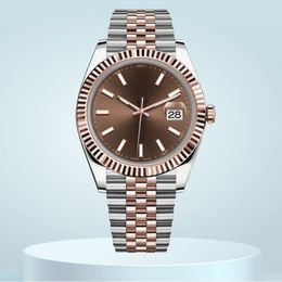 montre pour hommes datejust femmes haute qualité 8215movement montre biocéramique 36 41mm bracelet en acier inoxydable couples de luxe datant des montres étanches Montres-bracelets dhgate