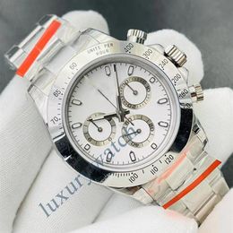 часы для мужских дизайнерских часов Механические часы размер 41 мм Ремешок из нержавеющей стали 904L Дополнительно сапфировое стекло водонепроницаемое Noctiluce301F