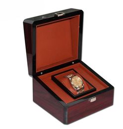 Bekijk Gift Box Classical Mens Women Luxury Wood Watch Boxes Storage Display Case239W87599977