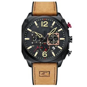 reloj de oro mensiced relojes hombres Grade Marine Dial Automático Galaxy Sea Wolf Steel WatchL1