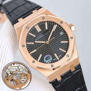 Regarder APS de haute qualité Mentide Luxury Watch AP Auto Wristwatch Menwatch avec boîte Vqaz Superbe Qualité Mouvement mécanique Suis