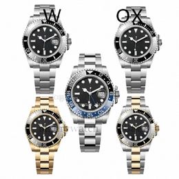 Reloj Relojes para hombres de alta calidad Diseñador Reloj mecánico Lujo U1 Reloj de pulsera con bisel de cerámica automático 904L Todo el reloj de acero inoxidable 40 mm Moonswatch X21F #