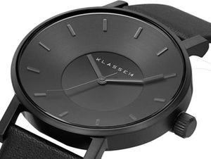 Regardez Klasse14 Fashion Casual Leather Watches Femmes hommes 42 mm Busines Quartz Watch2633527