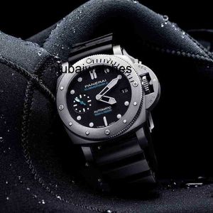 Bekijk Luxury Designer Watches for Mens Mechanical Polshipwatch Direct Diving Series Rubber Riem WNHS