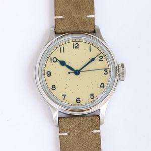 Horloge heren 38,5 mm volledig automatisch mechanisch uurwerk Designer horloges voor heren Saffierglas lederen band Waterdicht zakelijk polshorloge Montre de luxe