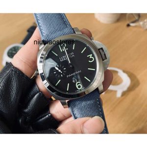 Bekijk mannenontwerper mechanisch 44 mm mode waterdichte luxe horloges