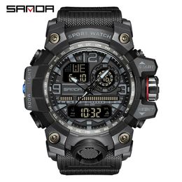 Bekijk Men G Style Waterproof Sports Watches S-Shock Men's Analog Quartz Digital Watches