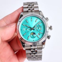 Watch Men Luxury Watch MoonWatch 41mm Sapphire Montres de haute qualité Mouvement mécanique automatique Bracelet Braceuse Business Wristwatch Montre de Luxe