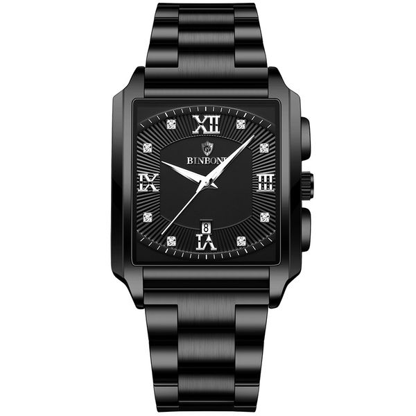 Montre pour hommes, cadran blanc, lunette en céramique, matériau en acier inoxydable, bracelet en cuir, mouvement automatique, verre saphir