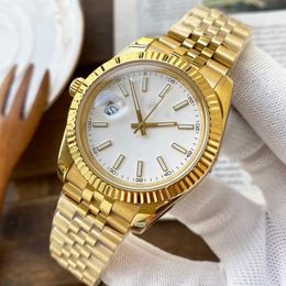 Assista Homens Relógios Casal e 36mm Montre Strap 41mm Mecânico Ouro Aço Relógio de Pulso Presente Relógios Automático Luxe Design Relógio Inoxidável Rbsb