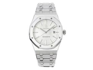 Watch Mens Automatic Business Watch Diamond réglage de diamant fonctionne bien 316L