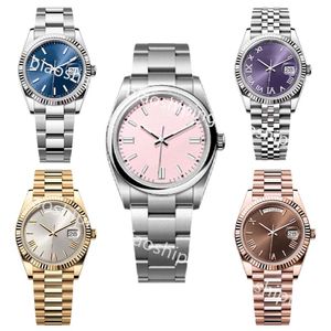 Luxe horloge Heren Designer Horloges Beweging Automatisch Daydate Dames relojes Hoge kwaliteit voor heren Menwatch Fabriek Datejust Mechanisch 06Q3 #