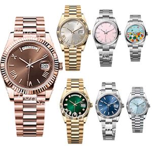 Montre de créateur Mens Datejust Montres mécaniques Femmes relojes Montre de haute qualité Mouvement de luxe Automatique Daydate pour hommes Menwatch Factory