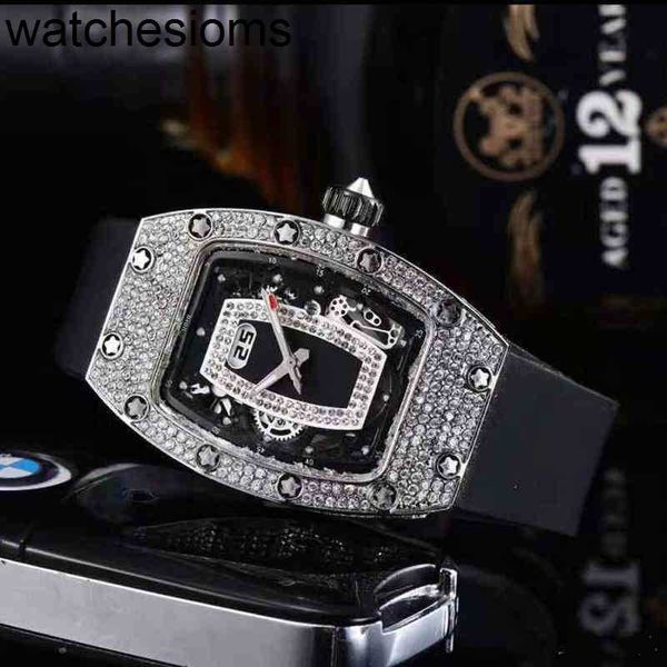 Regarder Mens Richamill RMS11 Designer Watches Movement Automatic Luxury Luxury Mécanical Watch 2024 Femme Decoration Diamond Brand Girl