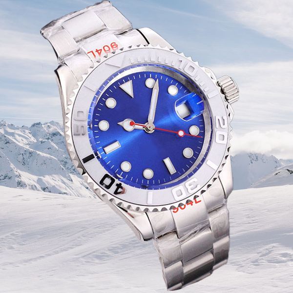 montre des montres pour hommes Designer Luxury Automatic Wind Up Sapphire Luminous Watch 40mm Full Inoxydy Arear Resistant Swiss Mouvement Swiss Wrist