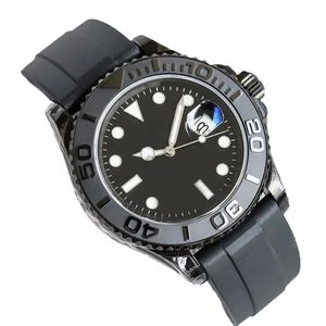 Montres pour hommes de haute qualité Style 40mm montre-bracelet mécanique automatique verre saphir modèle classique super lumineux en acier inoxydable 904L noir automatique 3a montre