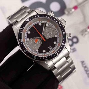 horloge Montecarlo Designer trend heren roestvrij staal quartz t 5-pins second beat chronograph303M