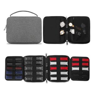 Uhren-Organizer-Box mit mehreren Spezifikationen, tragbar für Gurt, Reise-Tragetasche, Band, Aufbewahrungstasche, Tasche 220617