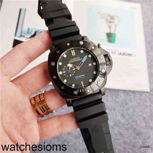 Bekijk Panerass Designer Luxury horloges voor heren Mechanische polshorloge Men Fashion lederen band Kalender Gentleman L2Sy Luminos