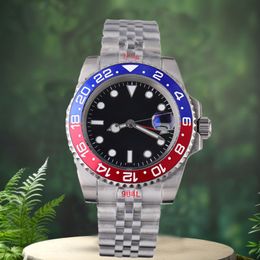 Reloj Pepsi Batgirl Rootbeer Sprite Relojes para hombre 40 mm Movimiento automático 2813 Reloj para hombre Reloj de pulsera Jubilee de acero inoxidable Reloj Montre de luxe