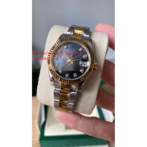 Bekijk Precision Luminous Automatic Mechanical Design Women 36mm Men's Steel Pearl Diamond Watch 278271 AAAAA Dial Popular 31mm Olex 279