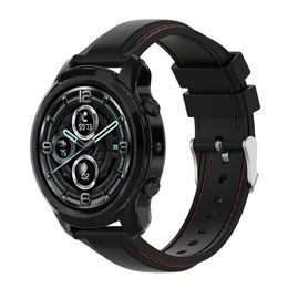 BEKIJK SHELL ACCESSOIRES TPU CASE -frame beschermer voor TicWatch Pro 3 Pro 3 Lite Smartwatch -accessoires