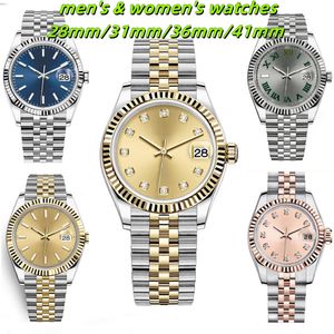 High Watches Horloge Heren Kwaliteit 31mm36mm41mm Mechanisch uurwerk 28mm Quartz uurwerk 904 stalen ketting Saffier Spiegel Waterdicht 49921 es