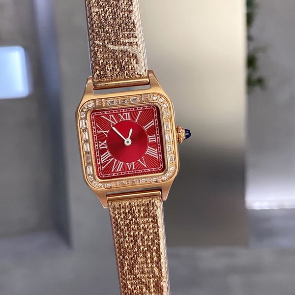 Montre mouvement à Quartz montres 38*27.5mm montres-bracelets classiques vie étanche dames affaires Montre-bracelet Montre De Luxe