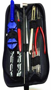 BEKIJK REPARATIES KITS 16PCS Een set -kits stelt Zip Case Holder Opener Remover Slrench schroevendraaiers WatchMaker7378010 in