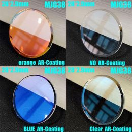 Bekijk reparatiekits 28 mm 2,9 mmskx013 Skx015 Single Dome Mineral Crystal Glass Mod onderdelen vervangen blauw/rood/helder AR -coating