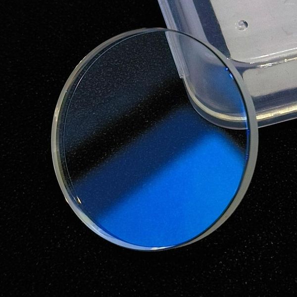 Kits de réparation de montres 32mm verre saphir plat verre bleu/rouge/clair revêtement AR pour 6105 6106 6119 6306 6309 remplacement de pièces Mod