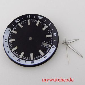 Kits de réparation de montre 36,6 mm avec des mains de fenêtre de dat