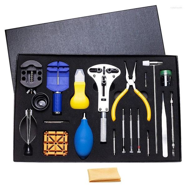 Kits de réparation de montres, 39 pièces, ouvre-barre à ressort, tournevis, Kit d'outils d'horloge, Service d'horloger