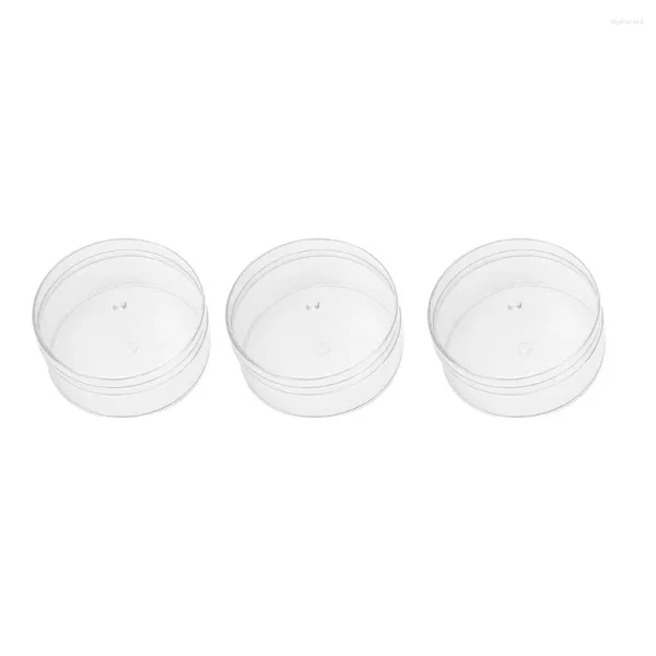 Kits de réparation de montres, 3 pièces, mouvement en plastique, nettoyage, Pot d'entretien, Pot de lavage d'huile pour outils d'horloger