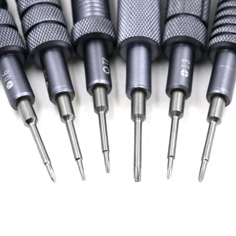 Watch Repair Kits 6Pcs Magnetic Precision Screwdrivers Kit Convenient To Carry Multifunctional