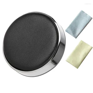 Kit di riparazione dell'orologio 70MM 3PCS Cuscino dell'involucro del movimento Supporto del cuscinetto protettivo in pelle Parte del vetro Panno per la pulizia dello strumento per il cambio della batteria