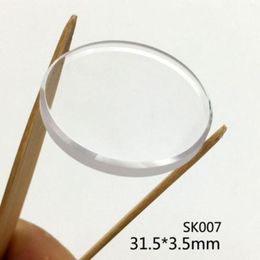 Kits de réparation de montre lunette en céramique biseautée masque de lentille en saphir accessoires en verre pour SKX007 remplacer 31.5x3.5mm de haute qualité