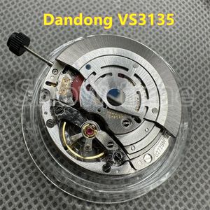 Kits de réparation de montres Dandong usine VSF 3135 mouvement mécanique automatique balancier bleu VS propre pour 116610 Sub