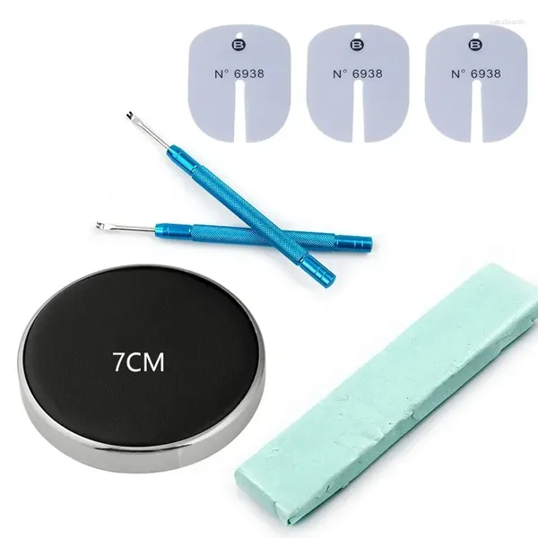 Kits de réparation de montres Cadré Nettoyage Clay Putty Putty Needles Picker Puller Priser Retting Tool Tool Accessory PU SEAT CUSHION Kit