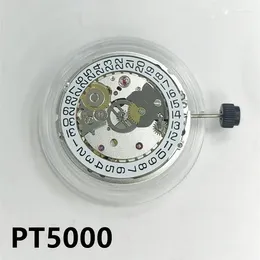 Kits de réparation de montres véritable 25 bijoux Original argent or PT5000 mouvement mécanique avec roue de date 28800/heure pièces de montre-bracelet remplacer