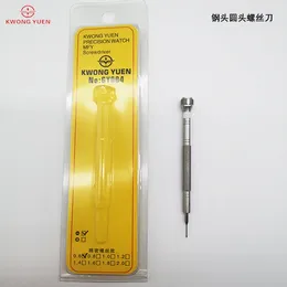 Kits de reparación de relojes KWONG YUEN CHINA hizo un destornillador de cabeza plana micro en un tipo de ranura milimétrica al