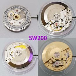 Horlogereparatiesets Origineel SW200 mechanisch uurwerk, 26 sieraden en drie-naalds enkele kalender