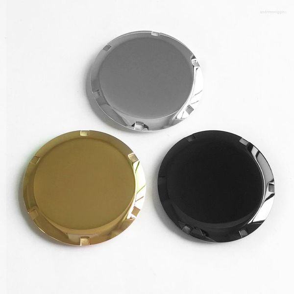 Kits de réparation de montres Fond de boîtier mince en acier inoxydable poli pour SKX007 SKX009 SRPD Fond de boîtier mince or/noir/argent avec pièces de mod de joint