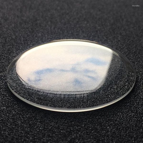Kits de reparación de relojes Forma de olla 32-41 mm de diámetro Accesorios de caja de vidrio abovedada de cristal mineral